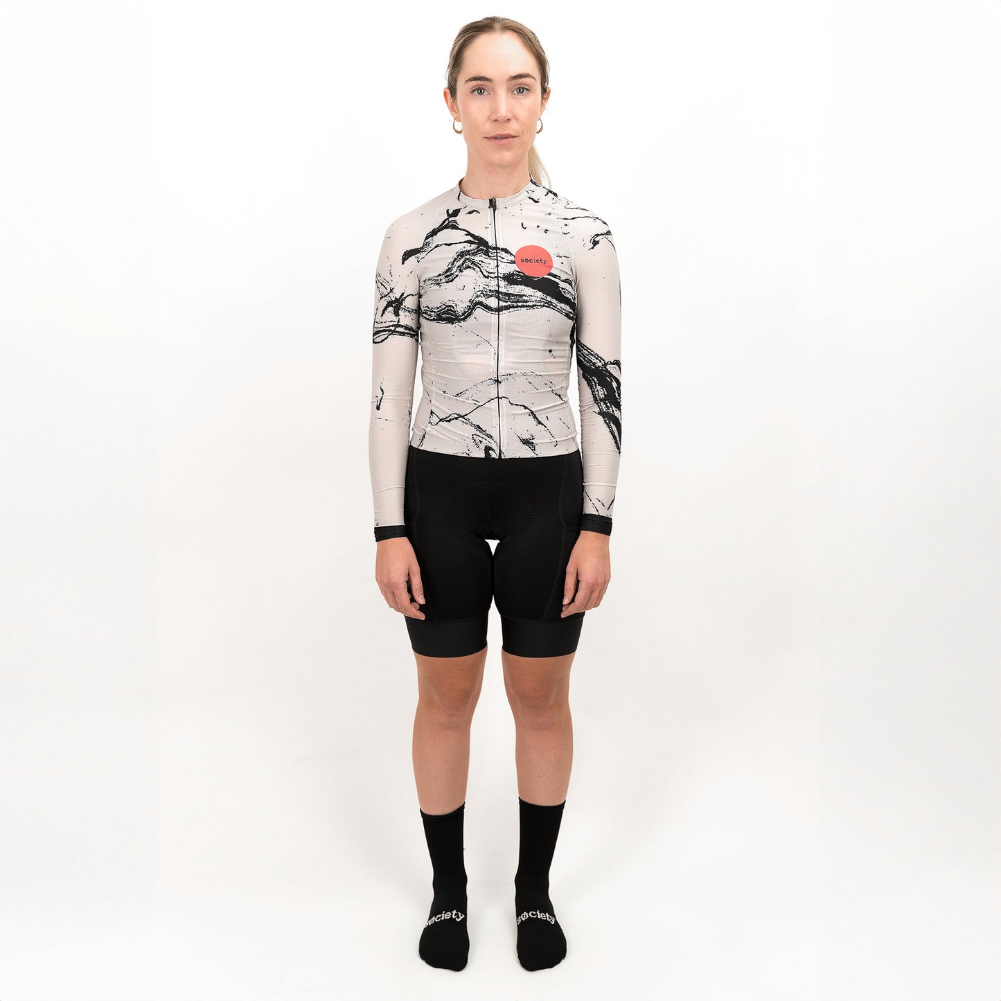 Womens Omni Off-Road Long Sleeve Jersey [Grey]