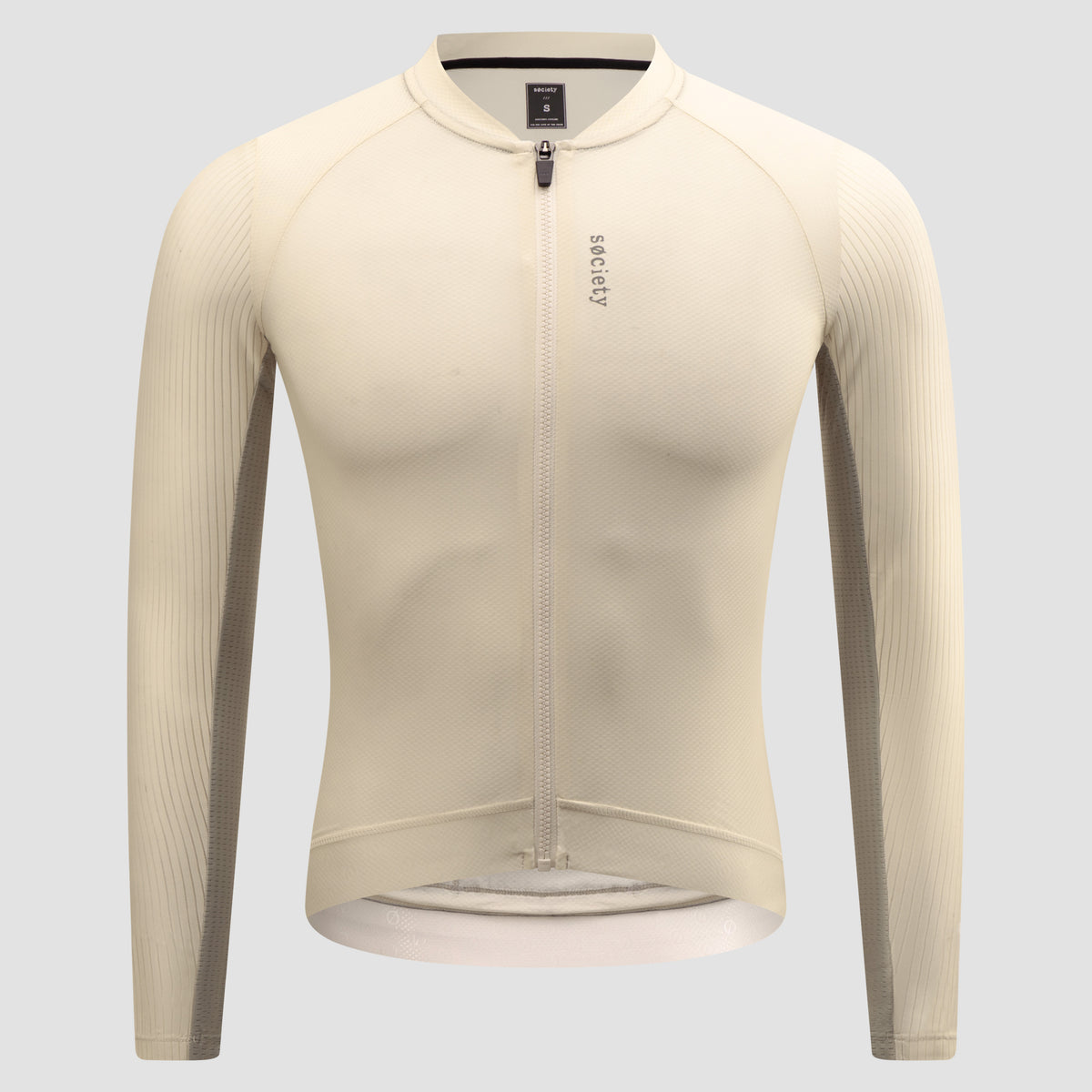 Mens Elevate++ Long Sleeve Jersey [Chalk]