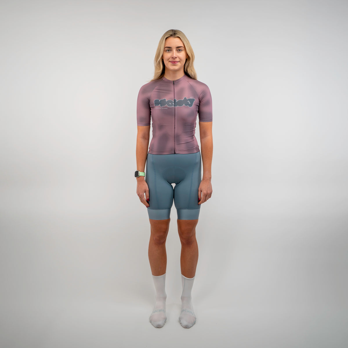 Womens Omni Short Sleeve Jersey [Faded Rose]