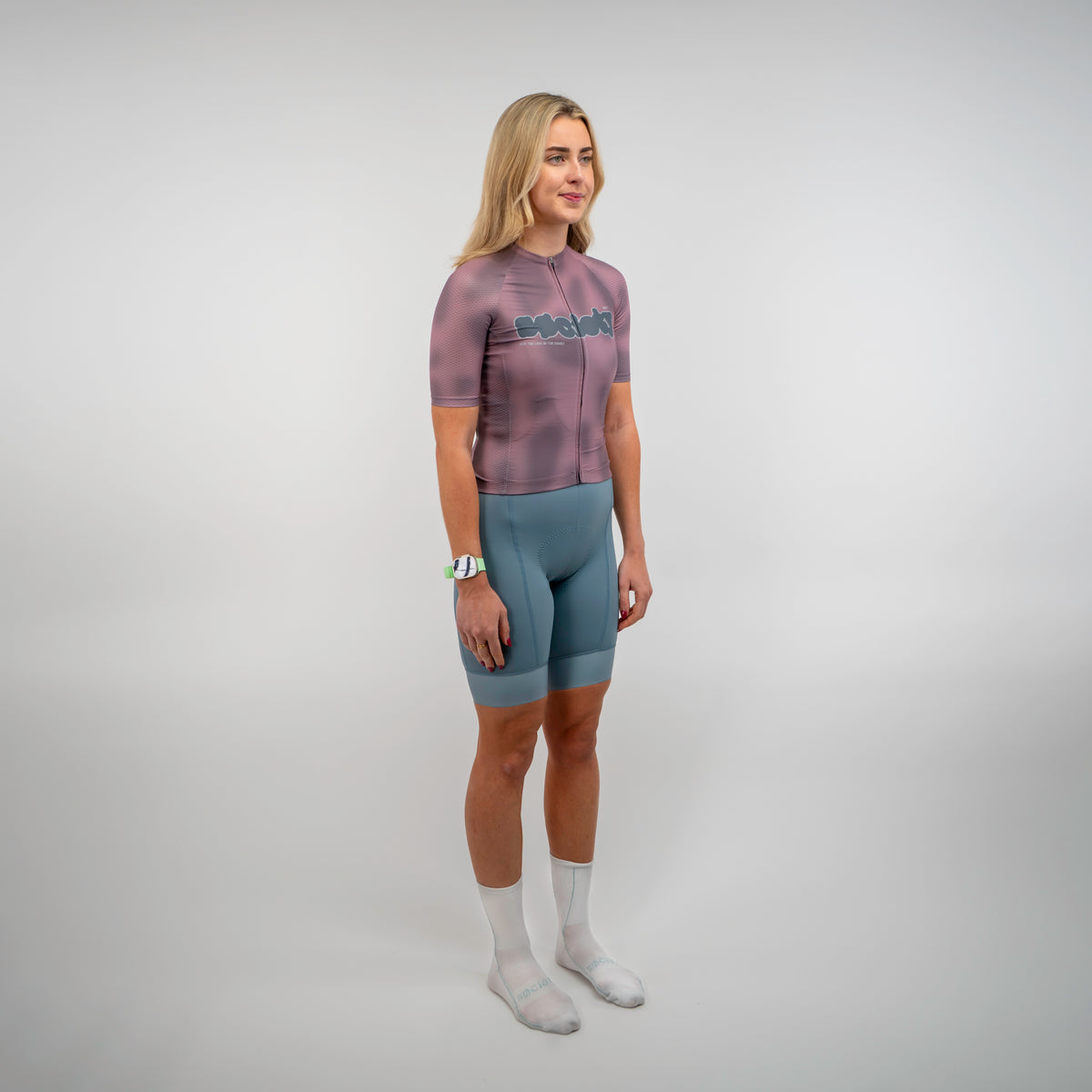 Womens Omni Short Sleeve Jersey [Faded Rose]