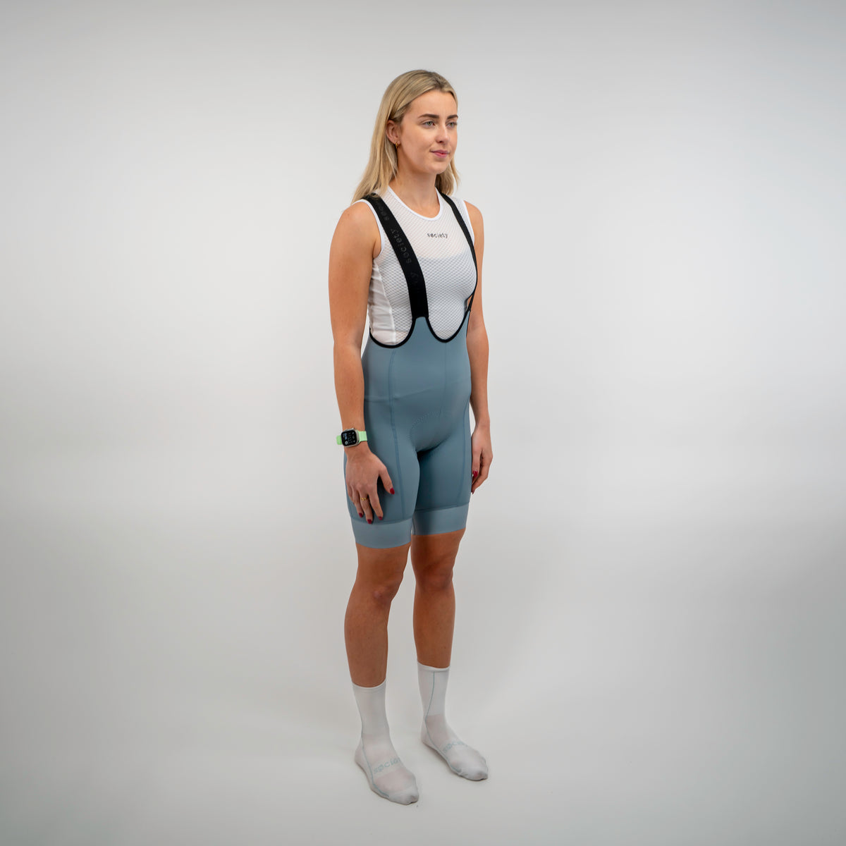 Womens Omni Bib Shorts [Steel]