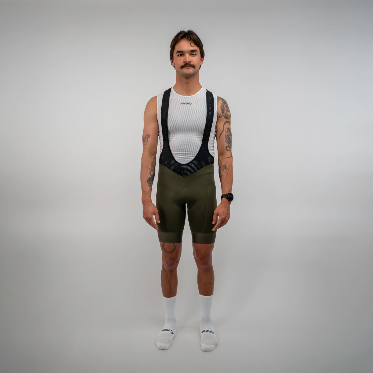 Mens Omni Bib Shorts [Olive]