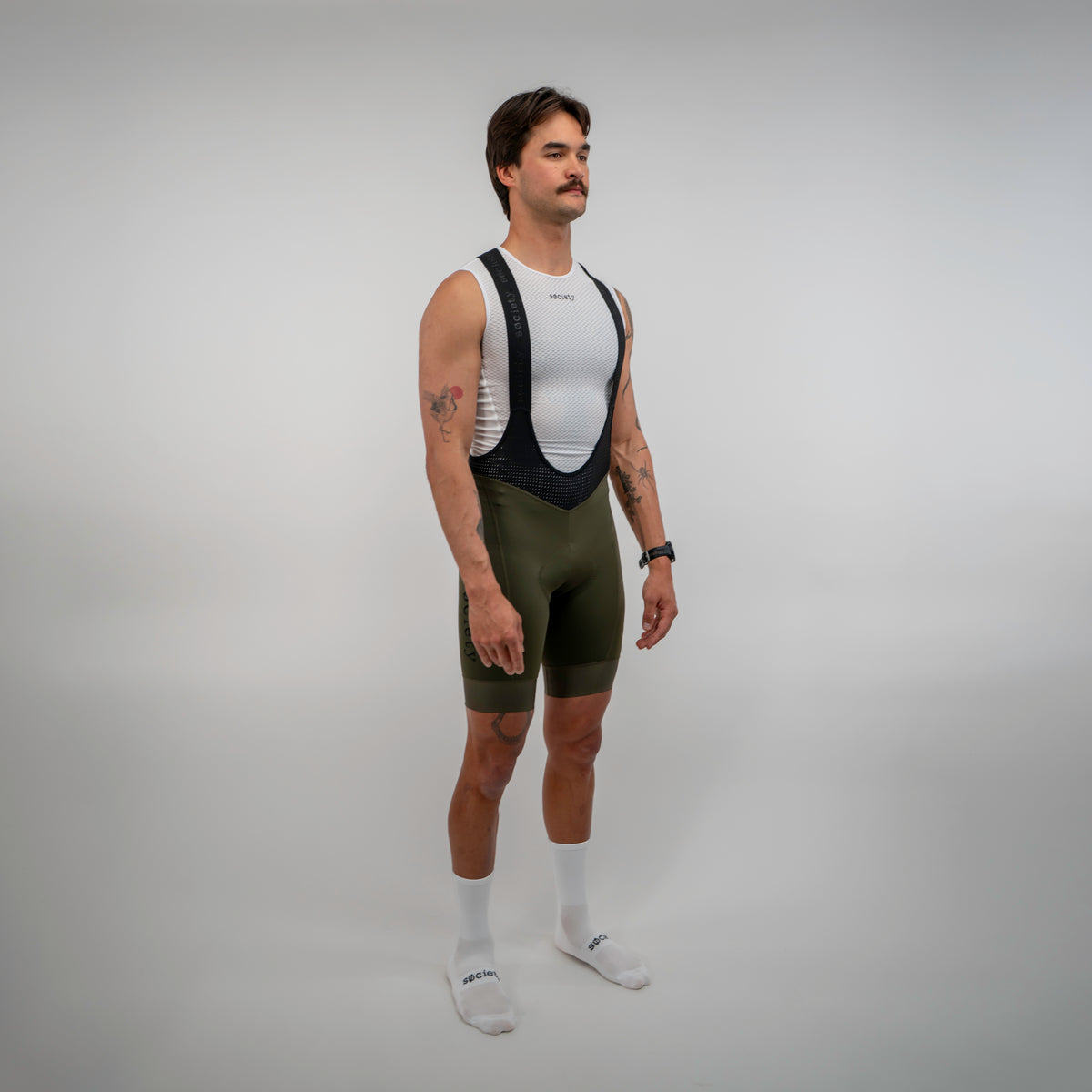 Mens Omni Bib Shorts [Olive]