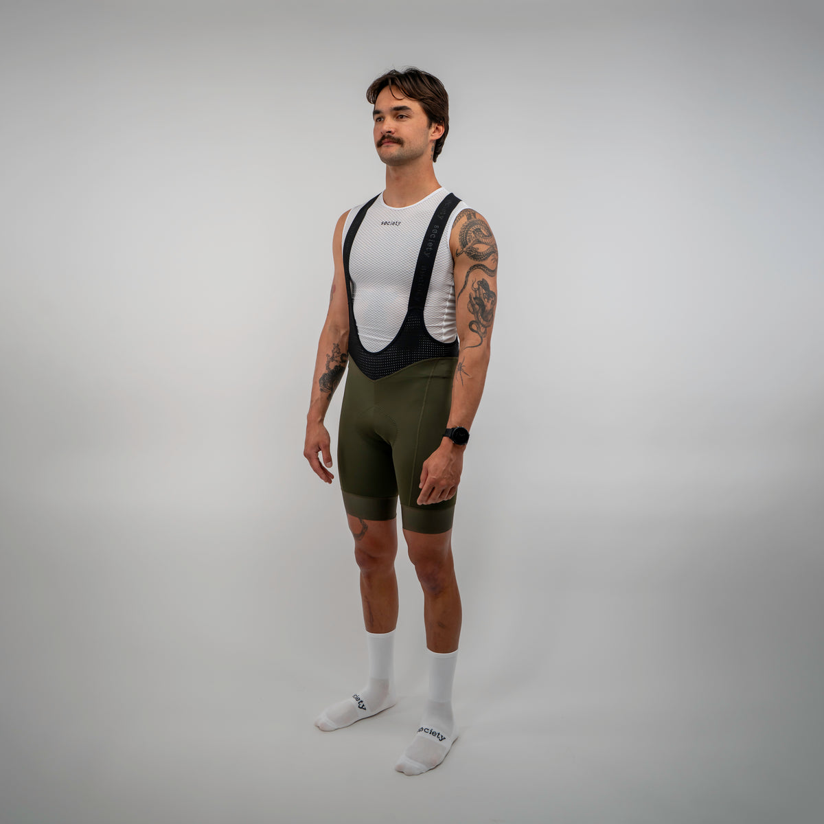 Mens Omni Bib Shorts [Olive]