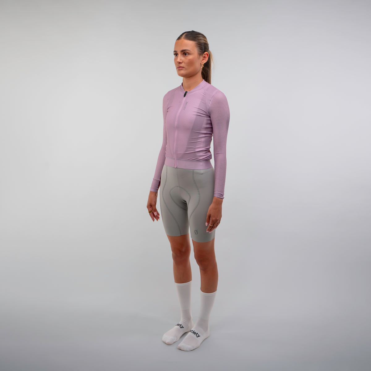 Womens Elevate++ Long Sleeve Jersey [Rosewood]