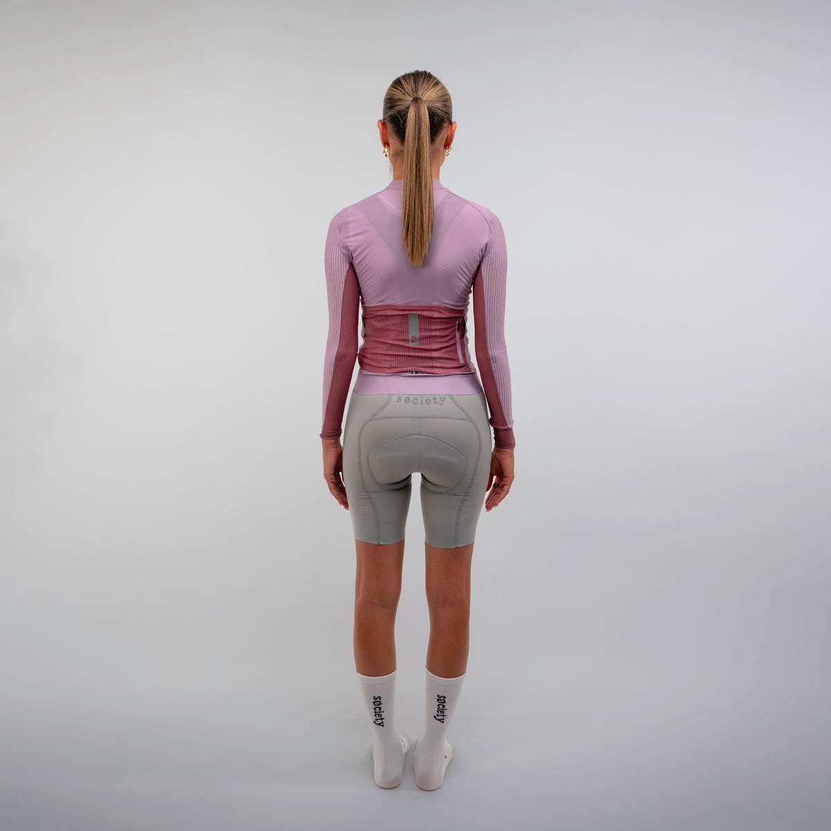 Womens Elevate++ Long Sleeve Jersey [Rosewood]