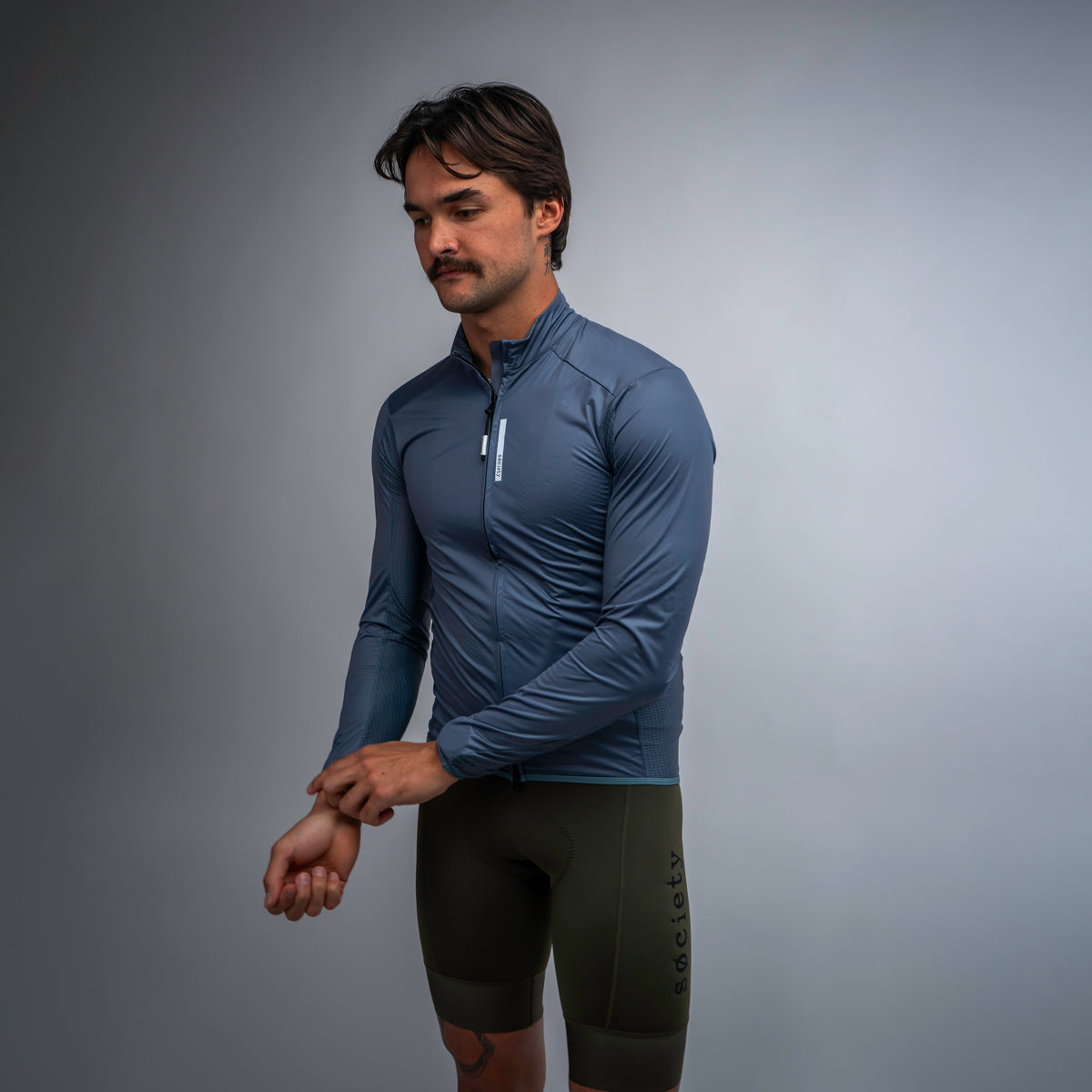 Mens Omni Wind Jacket [Cinder Blue]