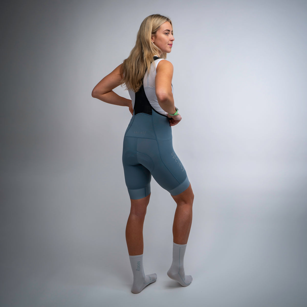 Womens Omni Bib Shorts [Steel]