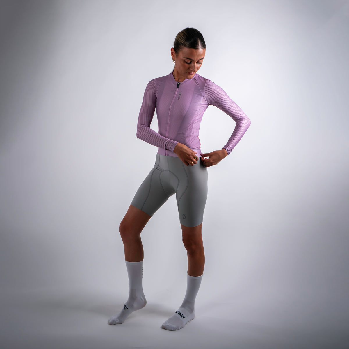 Womens Elevate++ Long Sleeve Jersey [Rosewood]
