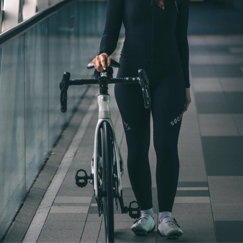 Womens Omni Thermal Bib Tights (Black)