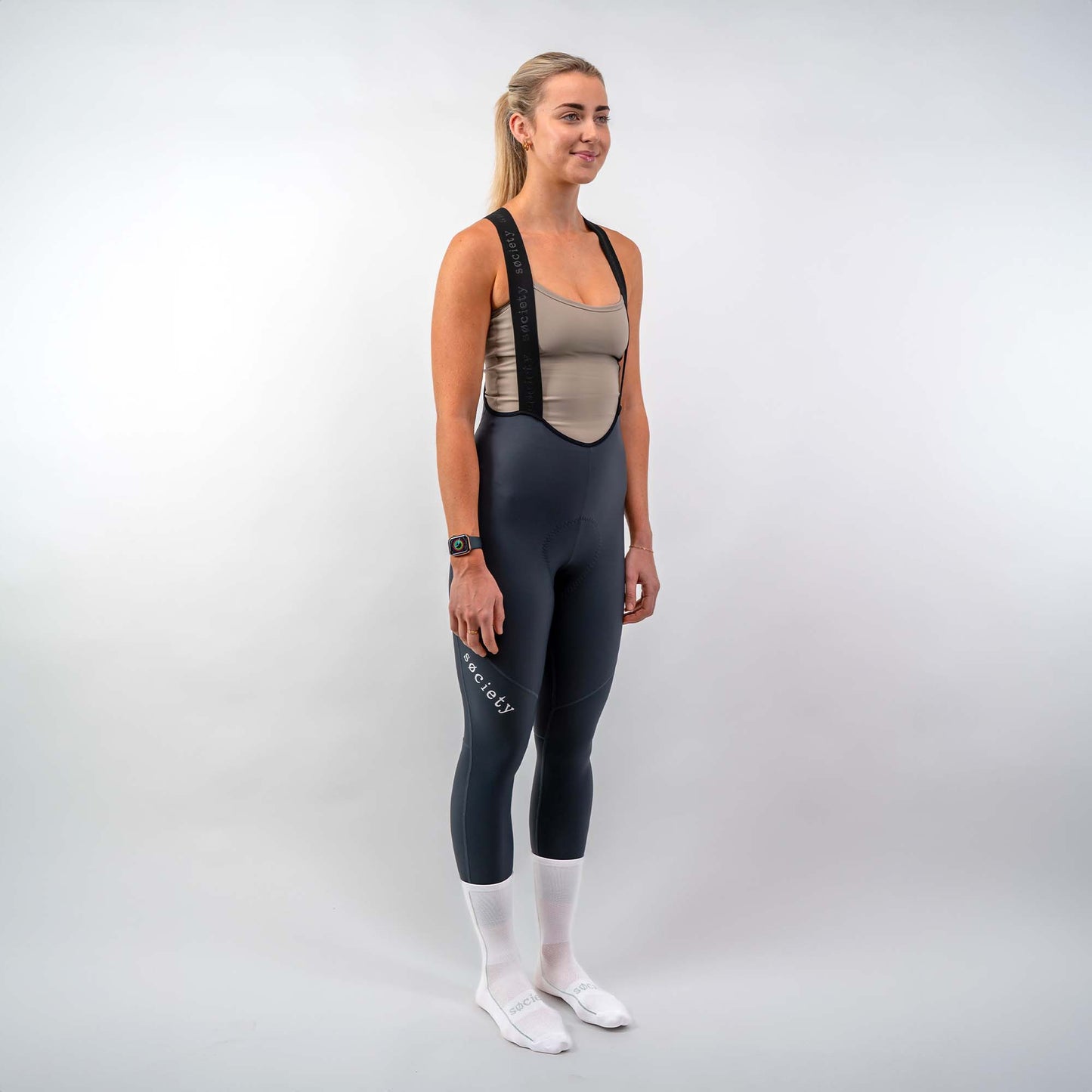 Womens Omni Thermal Bib Tights [Graphite]
