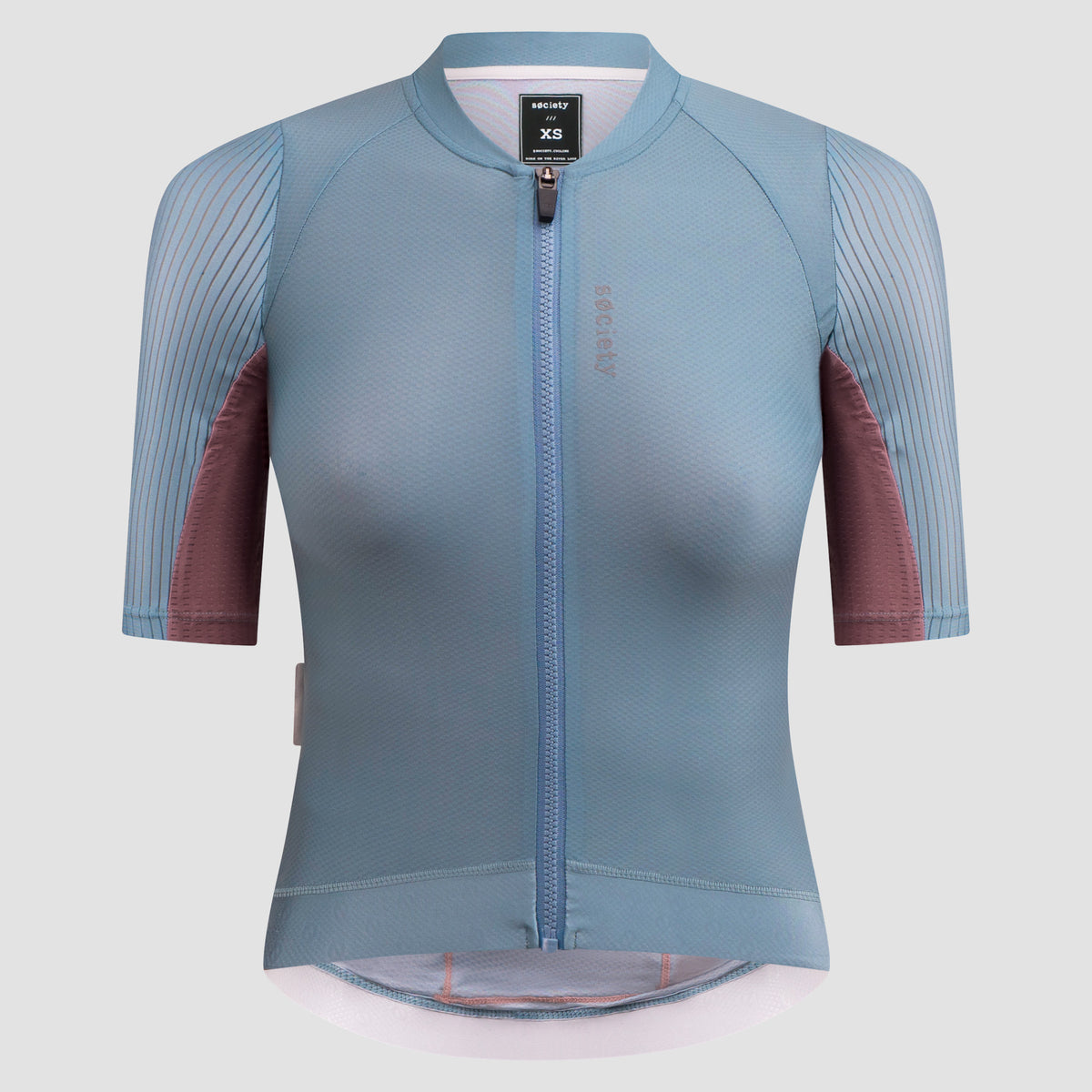 Womens Elevate++ Short Sleeve Jersey [Stone Blue]