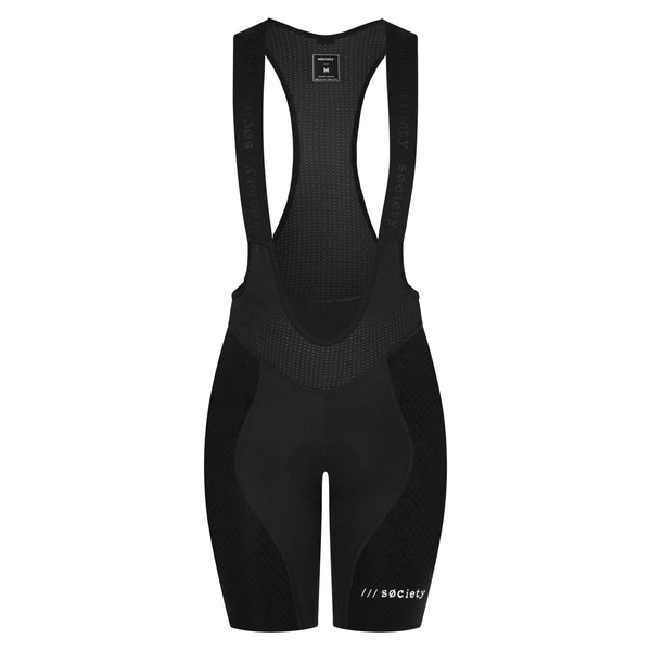 Load image into Gallery viewer, Womens /// Elevate Bib Shorts (Hex Black)
