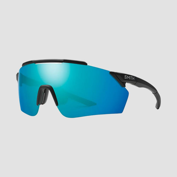 Load image into Gallery viewer, Smith RUCKUS Sunglasses (Matte Black/ChromaPop Opal Mirror)
