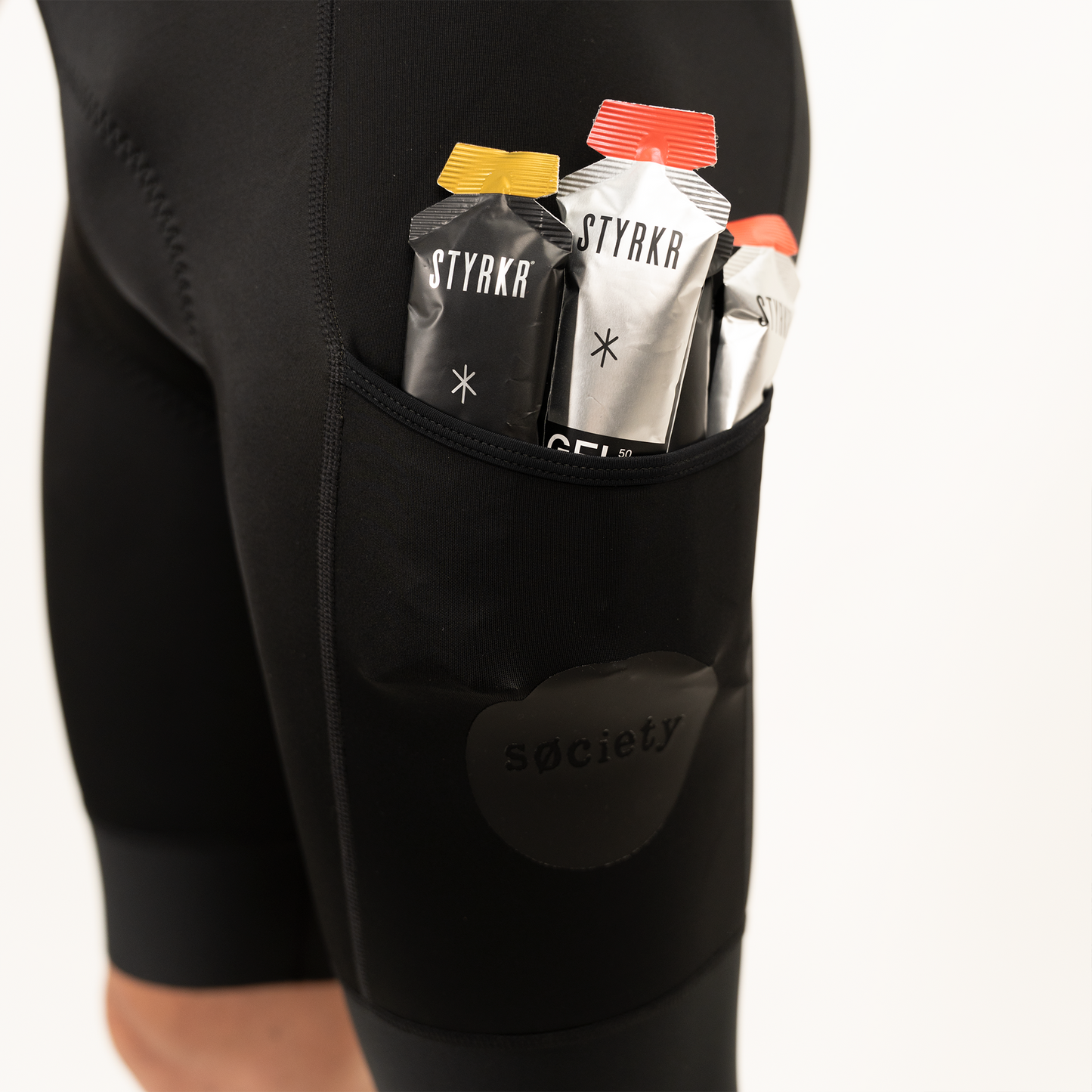 Mens Omni Cargo Bib Shorts [Black]