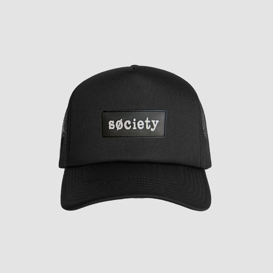 Badge Trucker (Black)