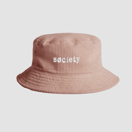 Cord Bucket Hat [Hazy Pink]