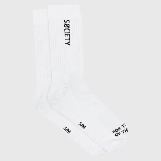 Casual Logo Sock [White]