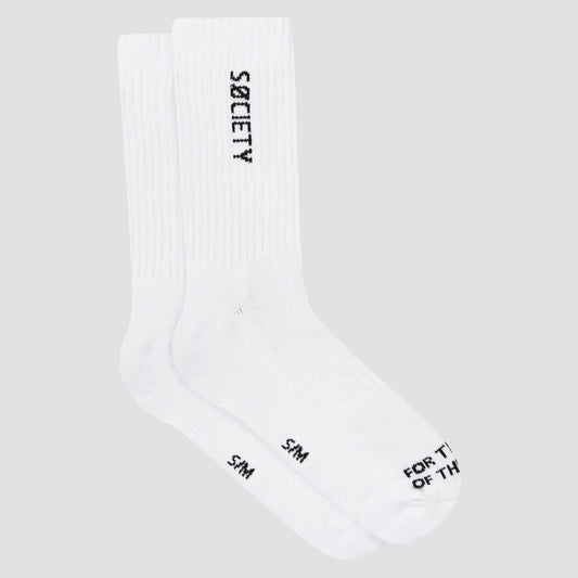 Casual Logo Sock [White]