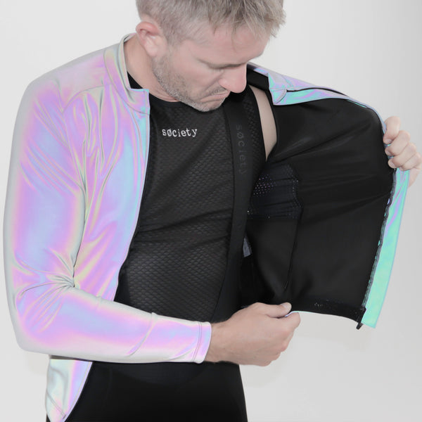 Load image into Gallery viewer, Mens Vision Jacket (Oil Slick)
