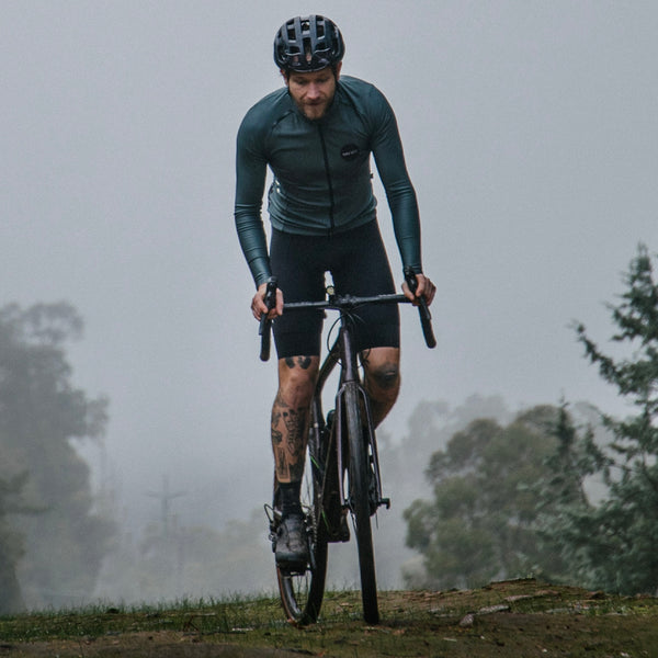 Mens Yardage Thermal Jersey (Petrol)