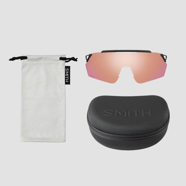 Load image into Gallery viewer, Smith RUCKUS Sunglasses (Matte White/ChromaPop Red Mirror)
