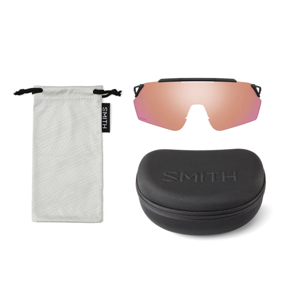Load image into Gallery viewer, Smith RUCKUS Sunglasses (Matte Black/ChromaPop Platinum Mirror)
