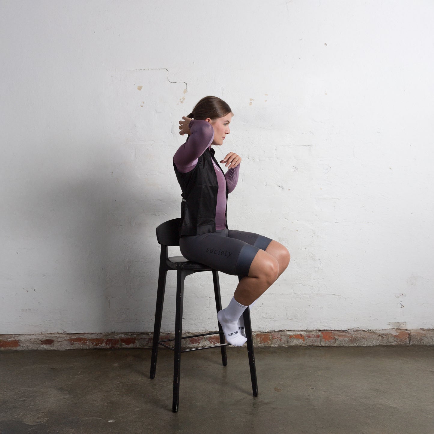 Womens Omni Bib Shorts [Gun Metal]