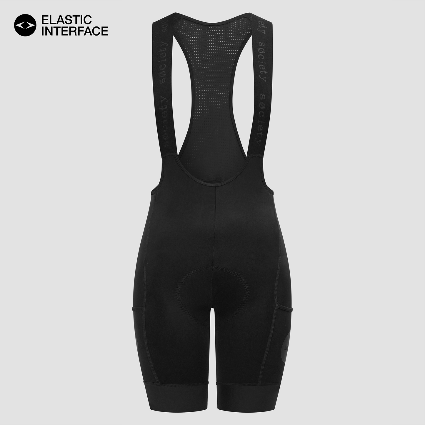 Womens Omni Cargo Bib Shorts [Black]