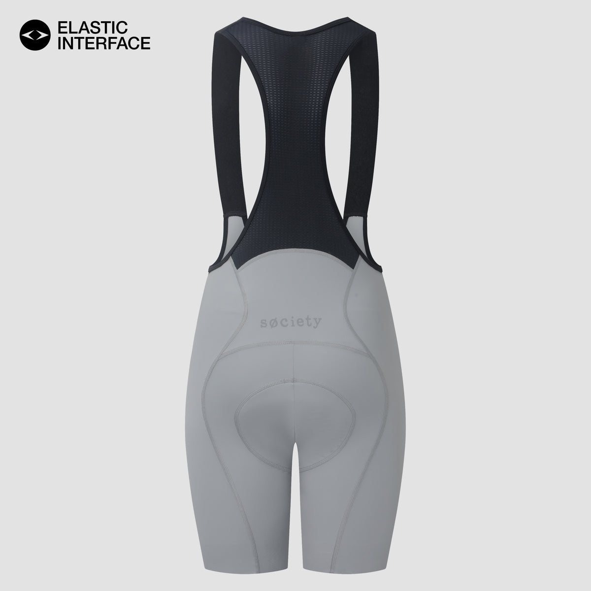 Womens Elevate++ Bib Shorts [Stone Grey]