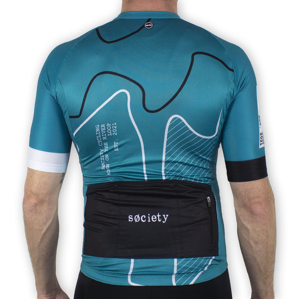 Load image into Gallery viewer, Mens Established Jersey (Teal)
