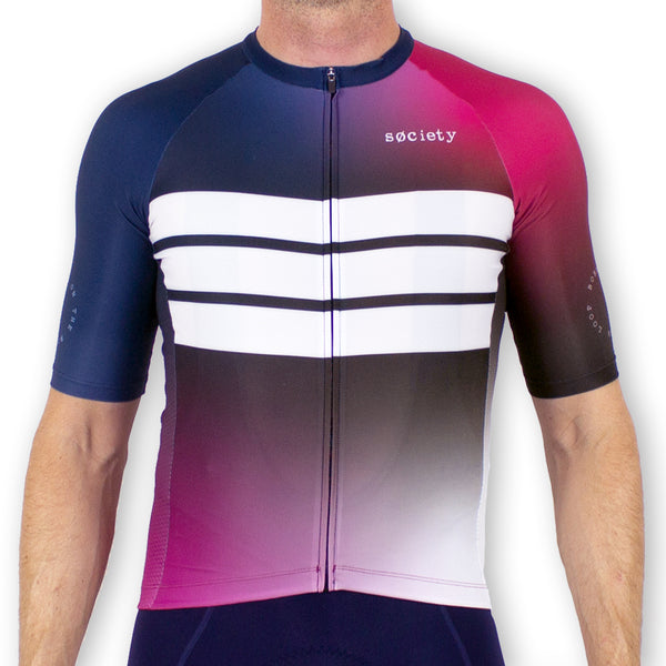 Load image into Gallery viewer, Mens Tri Stripe Jersey (Multi)
