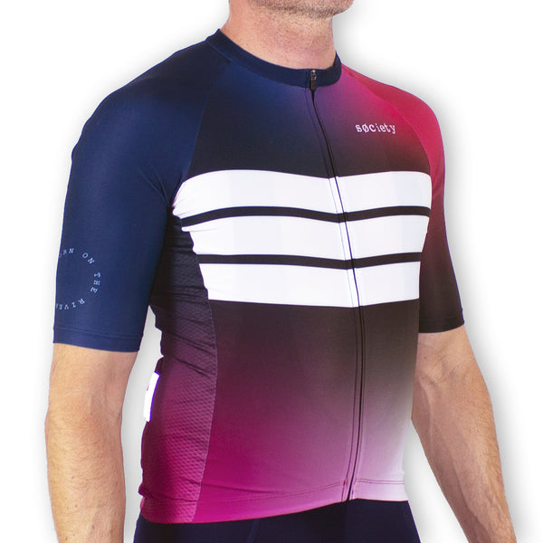 Load image into Gallery viewer, Mens Tri Stripe Jersey (Multi)
