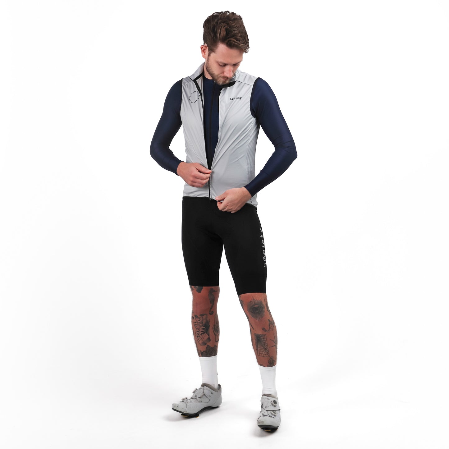 Mens Club Vest (Grey/Black)