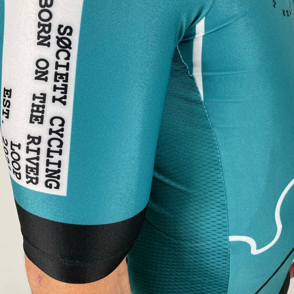 Load image into Gallery viewer, Mens Established Jersey (Teal)

