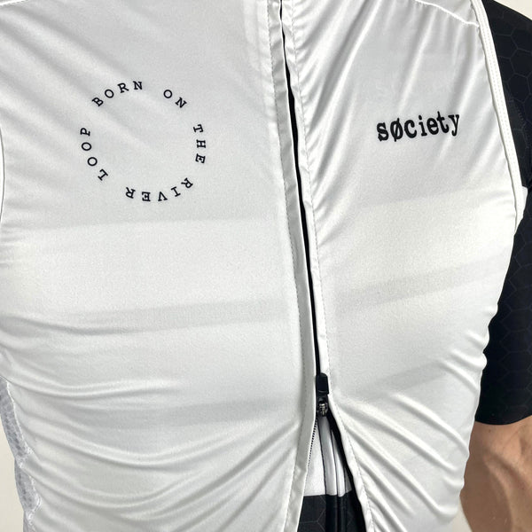 Load image into Gallery viewer, Society Cycling Gilet Long Sleeve Jersey
