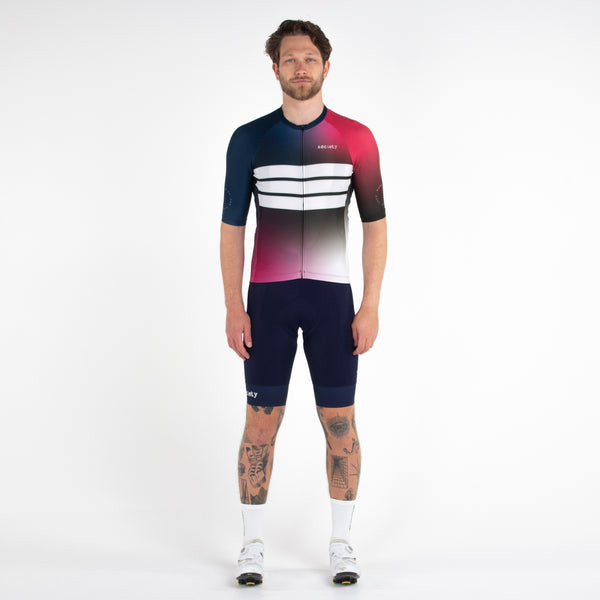 Load image into Gallery viewer, Mens Tri Stripe Jersey (Multi)
