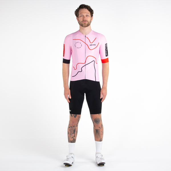 Mens Established Jersey (Pink)