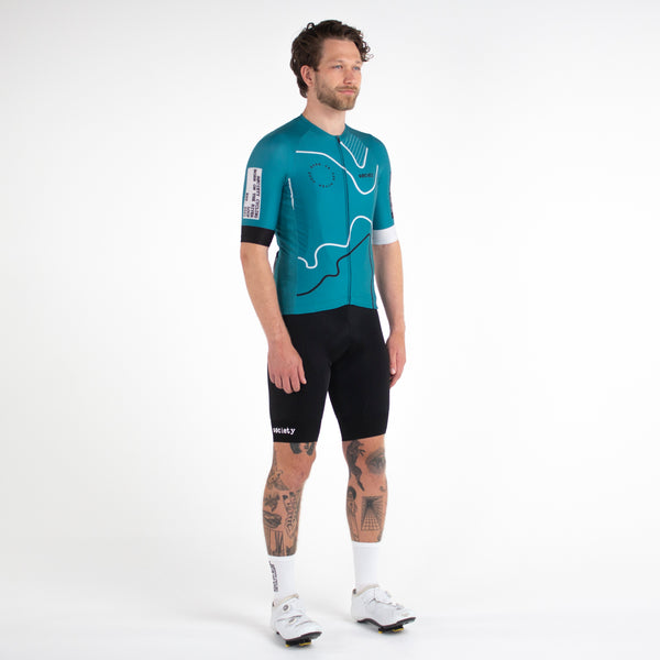 Load image into Gallery viewer, Mens Established Jersey (Teal)
